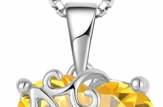 Elegance Takes Flight: Discover the FJ Silver Vintage Butterfly Necklace with Heart and Birthstones