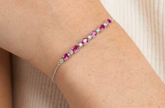 Sparkle with Style: The Amazon Essentials Lab Grown Diamond and Created Emerald Adjustable Bracelet