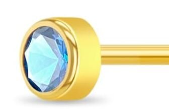 Delight Your Little One with 14k Yellow Gold Birthstone Earrings: A Perfect Blend of Safety and Style