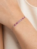 Sparkle with Style: The Amazon Essentials Lab Grown Diamond and Created Emerald Adjustable Bracelet