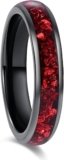 Celebrate Love in Full Color: The Birthstone Tungsten Carbide Ring that Tells Your Story