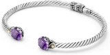 Celebrate Her Sparkle: The Perfect Birthstone Bangle for a Regal Woman