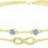 Celebrate Her Sparkle: The Perfect Birthstone Bangle for a Regal Woman