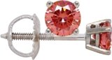 IGI Certified 1.5 cttw Lab Created Womens Diamond Stud Earrings 14k White Gold VS2-SI1