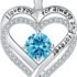 Gem Stone King 925 Sterling Silver Blue Sapphire and White Diamond Greek Vine Tennis Bracelet For Women