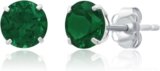 Discover the Timeless Elegance of MAX + STONE 14k Gold Round Stud Gemstone Earrings