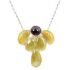 Gem Stone King 14K Yellow Gold Blue Sapphire Pendant Necklace For Women (1.02 Ct Gemstone Birthstone Oval 7X5MM with 18 Inch Chain)